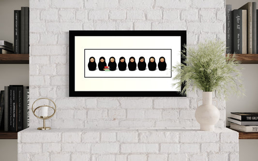 8 Characters - Personalise your Art