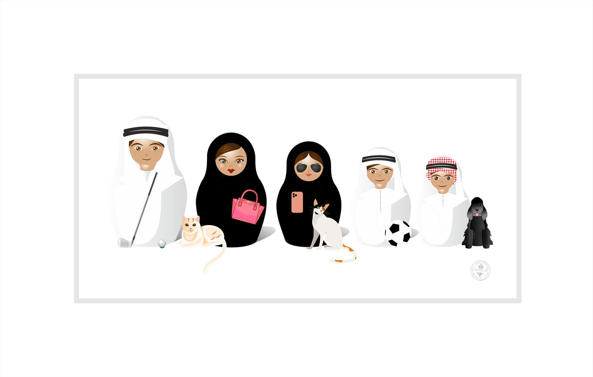 8 Characters - Personalise your Art
