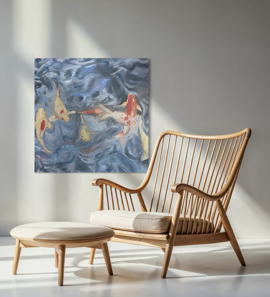 Fish in Blue water