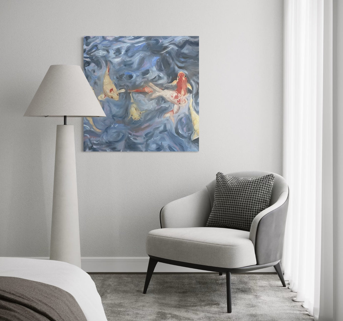 Fish in Blue water