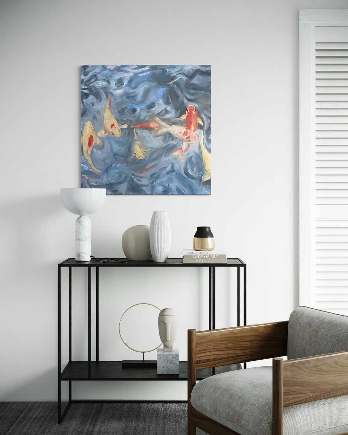 Fish in Blue water