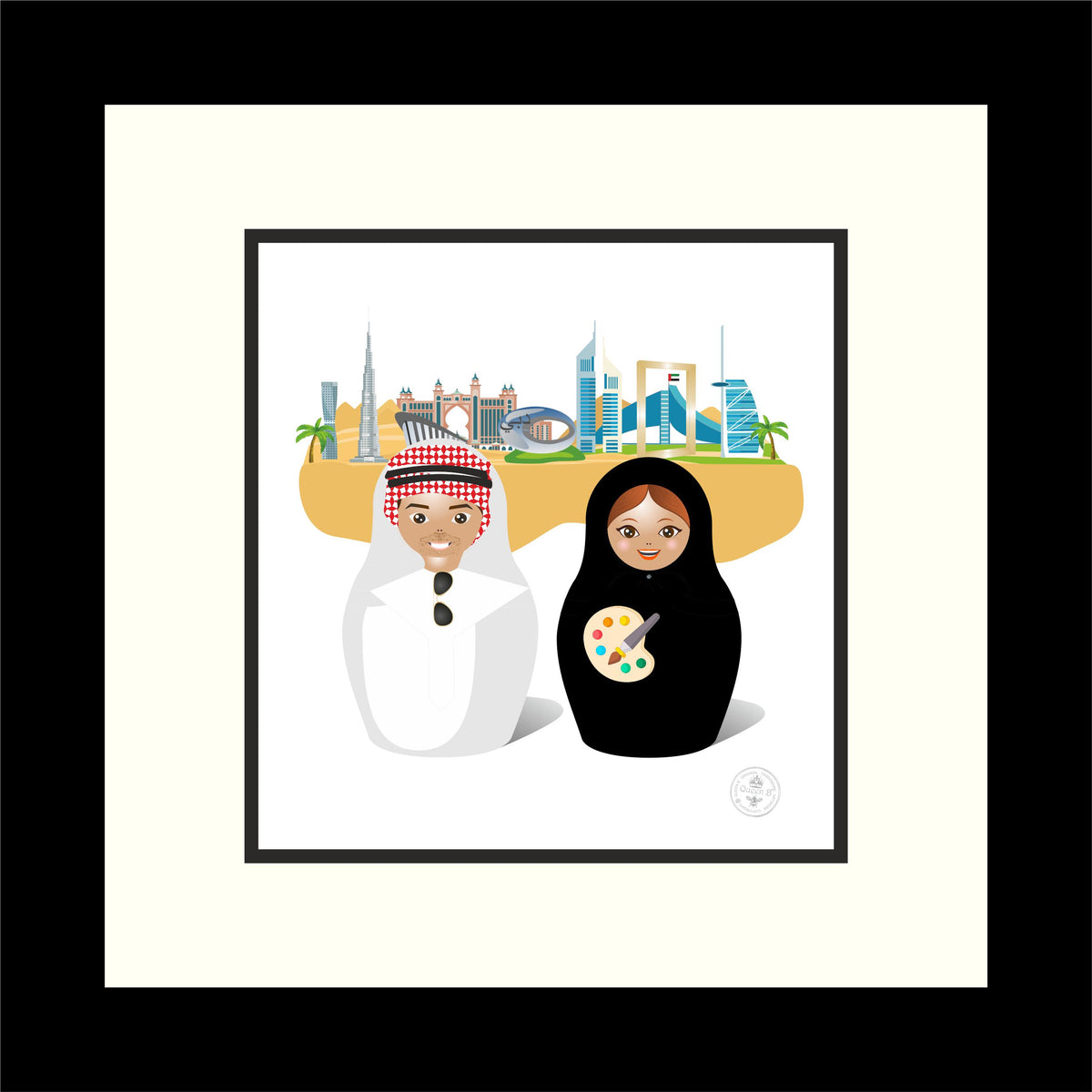 2 Characters - Personalise your Art