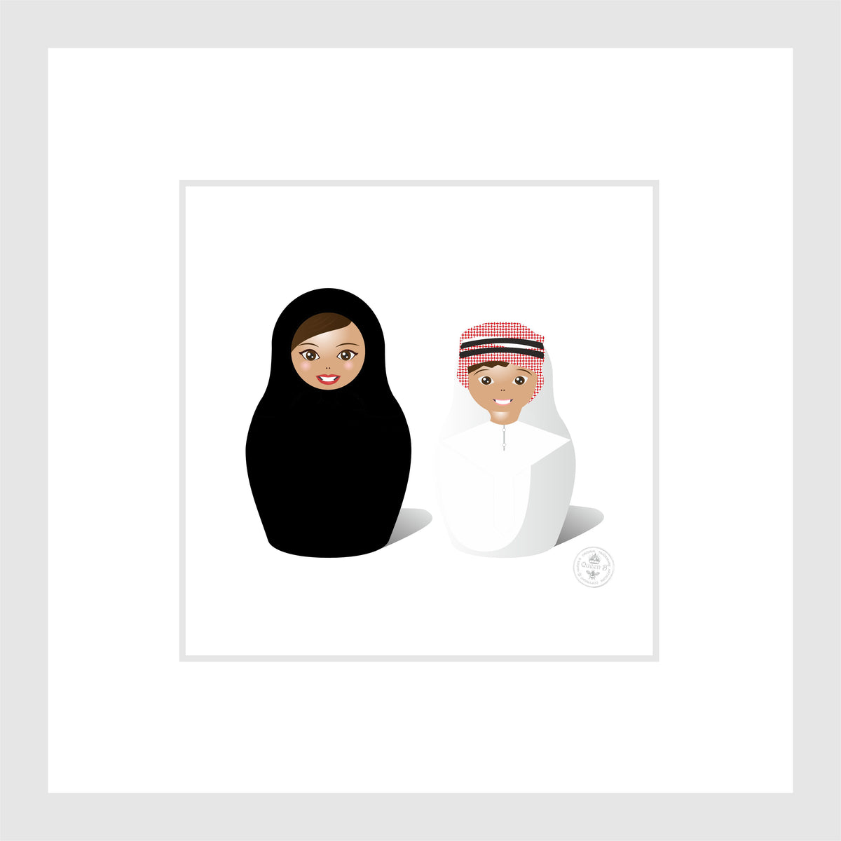 2 Characters - Personalise your Art